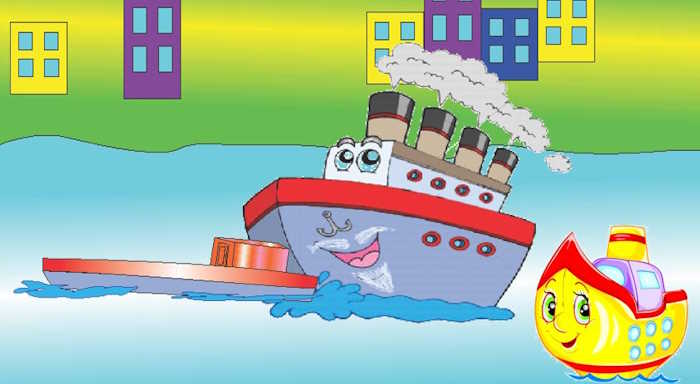 TRUYỆN TÀU THỦY TÍ HON CHỦ ĐỀ GIAO THÔNG